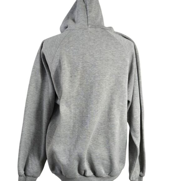 Lemon Collection Univerita Roma Italian Gray College Hoodie - Picture 4 of 9